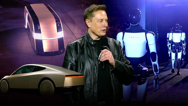 Elon Musk ra mắt các sản phẩm công nghệ mới của Tesla vào ngày 10/10.