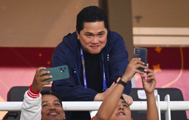 Chủ tịch PSSI Erick Thohir tiết lộ tham vọng của tuyển Indonesia là giành 15 điểm cùng vé trực tiếp dự World Cup 2026