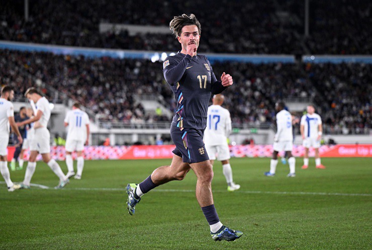 Grealish mở tỷ số cho ĐT Anh