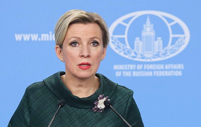 Người phát ngôn Bộ Ngoại giao Nga Maria Zakharova. (Ảnh: Tass)