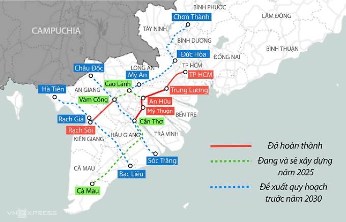 Chính phủ thúc đẩy hoàn thành 1.200km cao tốc tại Miền Tây vào năm 2030