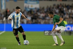 Trực tiếp bóng đá Argentina - Bolivia: Messi hoàn tất hat-trick (Vòng loại World Cup) (Hết giờ)