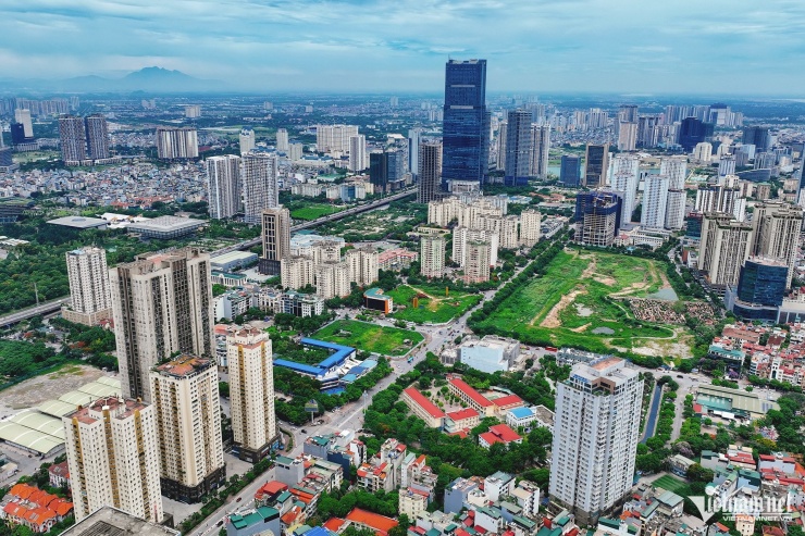 Toàn cảnh Khu đô thị Nam Trung Yên, nơi có tòa nhà cao nhất Hà Nội - Keangnam Landmark 72.