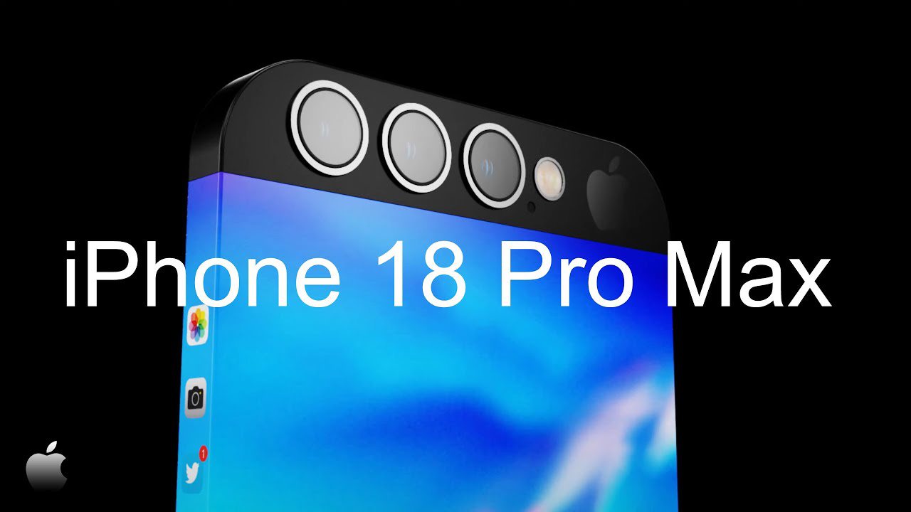 iPhone 18 Pro Max concept photo.