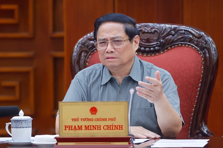 Thủ tướng Phạm Minh Chính. Ảnh: PHẠM THẮNG