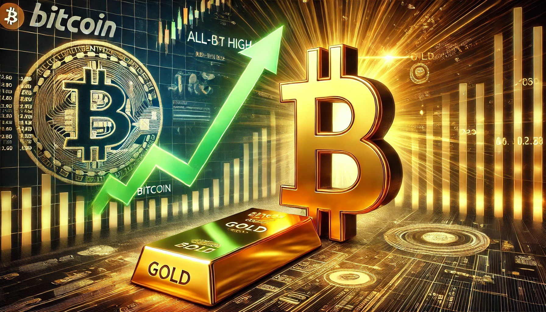 Bitcoin tăng áp sát mức cao kỷ lục