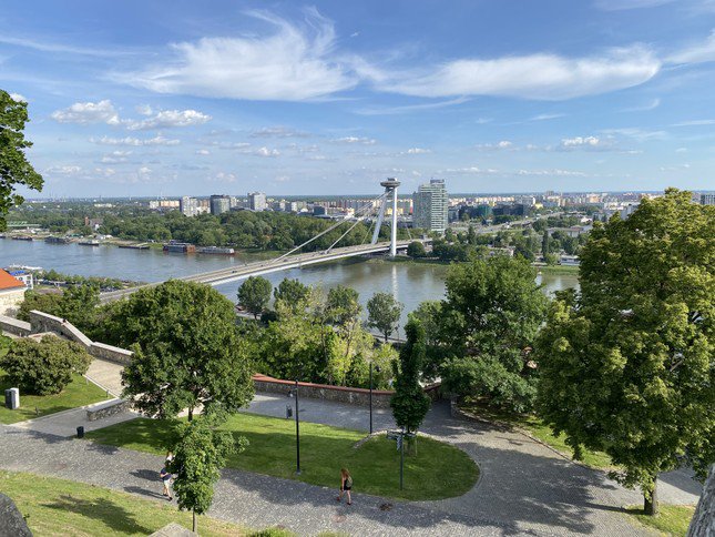 Sông Danube, đoạn chảy qua Bratislava