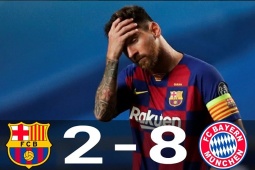 Đại chiến Barcelona - Bayern: Kinh hoàng tỷ số 2-8, ngày đen tối của Messi