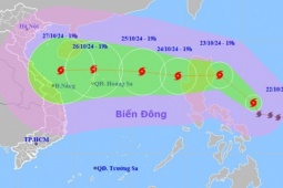 Bão Trami mạnh cấp 12, hướng về Trung Bộ, dự báo mưa lớn diện rộng