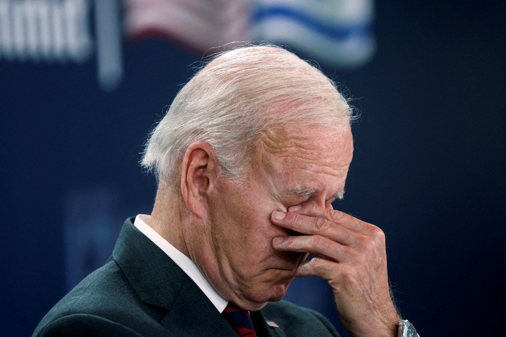 Ông Biden tỏ ra “rất lo ngại” về vụ rò rỉ tài liệu mật hôm 18/10/2024. Ảnh: Reuters