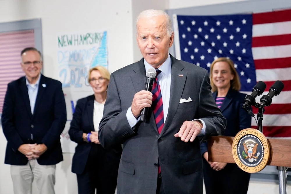 Tổng thống Mỹ Joe Biden. Ảnh: REUTERS