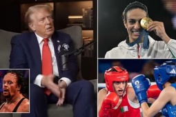 Ông Donald Trump gọi nữ võ sĩ Khelif giành HCV Olympic là "đàn ông"