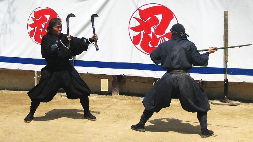 Nông dân học cách chiến đấu và trở thành ninja (ảnh: Nippon)