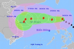 Cơn bão Trà Mi: Dự báo hướng đi kỳ dị, khó lường