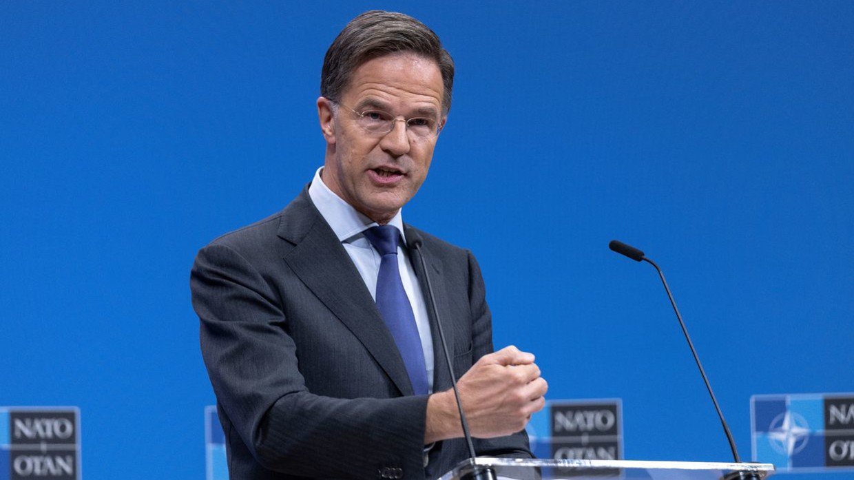 Tổng thư ký NATO Mark Rutte. Ảnh: Getty Images / Omar Havana.