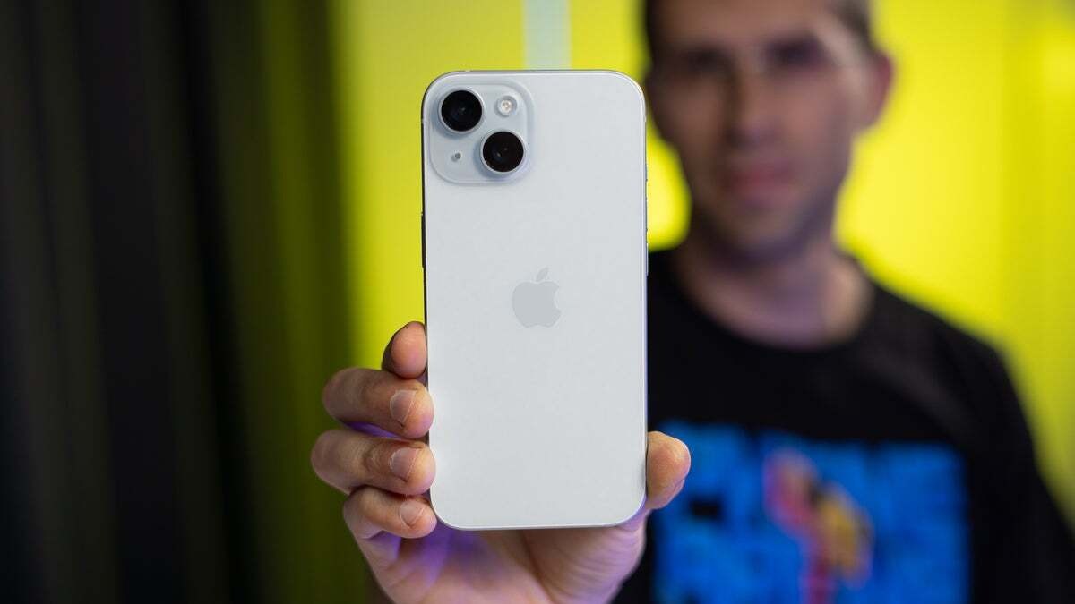 The iPhone 15 is one of Apple's most compact phones yet.