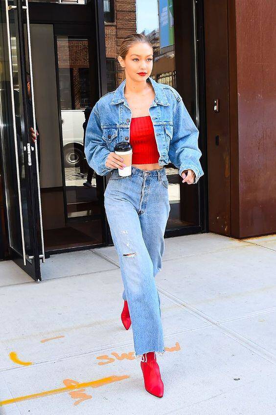 Thử đủ outfit mùa lạnh, tôi tìm ra 4 kiểu áo đẹp mặc cùng quần jeans, sang như quý cô nước Pháp - 7