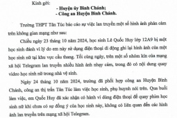 Vụ hàng ngàn clip nữ sinh bị quay lén trong nhà vệ sinh: Trường mời 1 học sinh lên làm việc