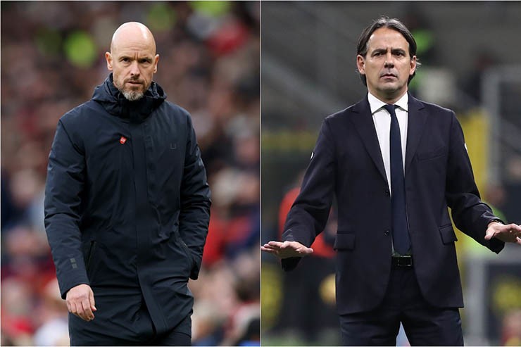 HLV Ten Hag nguy cơ mất ghế vào tay Inzaghi