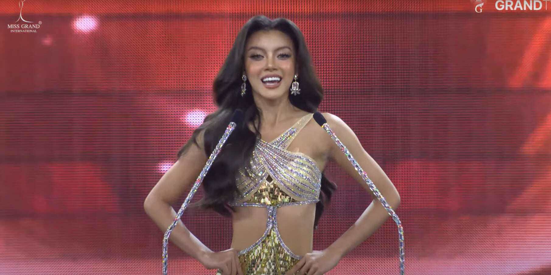 Trực tiếp Miss Grand International 2024: Tân Hoa hậu gọi tên người đẹp Ấn Độ - 45