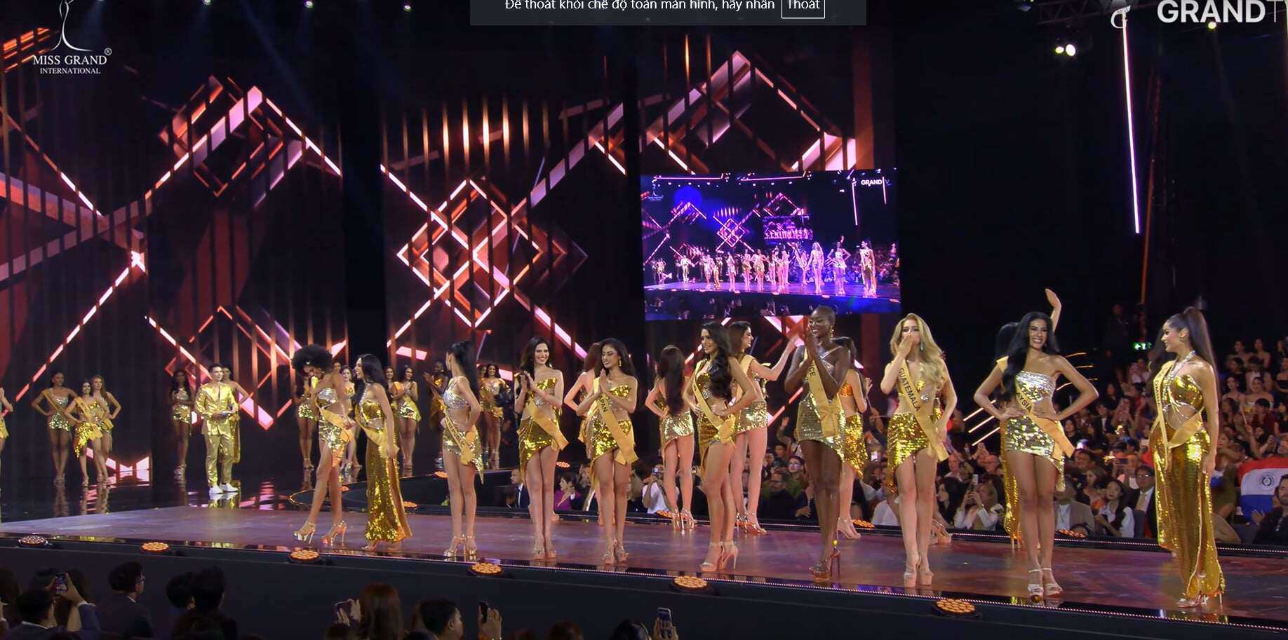 Trực tiếp Miss Grand International 2024: Tân Hoa hậu gọi tên người đẹp Ấn Độ - 41