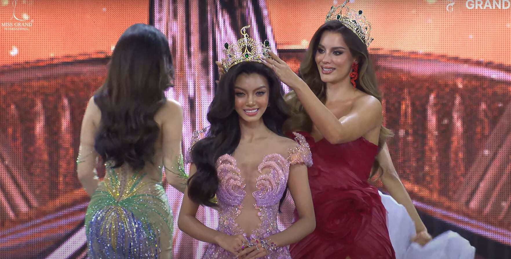 Trực tiếp Miss Grand International 2024: Tân Hoa hậu gọi tên người đẹp Ấn Độ - 3