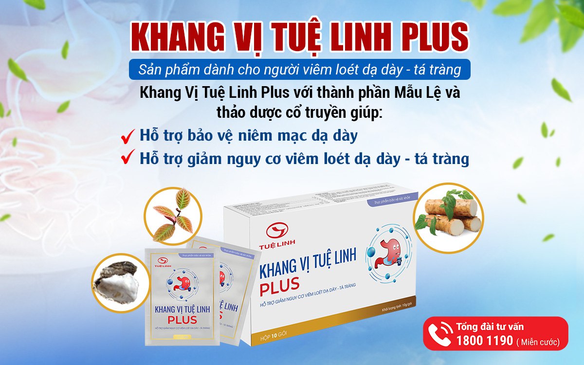 Khang vị Tuệ Linh Plus - Sản phẩm chuyên biệt cho người bị viêm loét dạ dày, tá tràng - 4