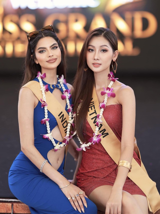 Quế Anh vẫn đăng bài chúc mừng Miss Grand International 2024 - Rachel Gupta.