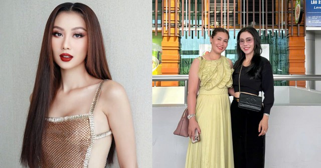 Võ Lê Quế Anh trong phần hô tên của đêm thi chung kết Miss Grand International 2024.