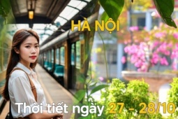 Hà Nội hạ nhiệt rõ rệt do ảnh hưởng của bão Trami và không khí lạnh