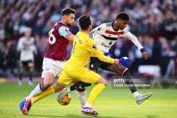 Video bóng đá West Ham - MU: Cay đắng phạt đền phút 90+2 (Ngoại hạng Anh)