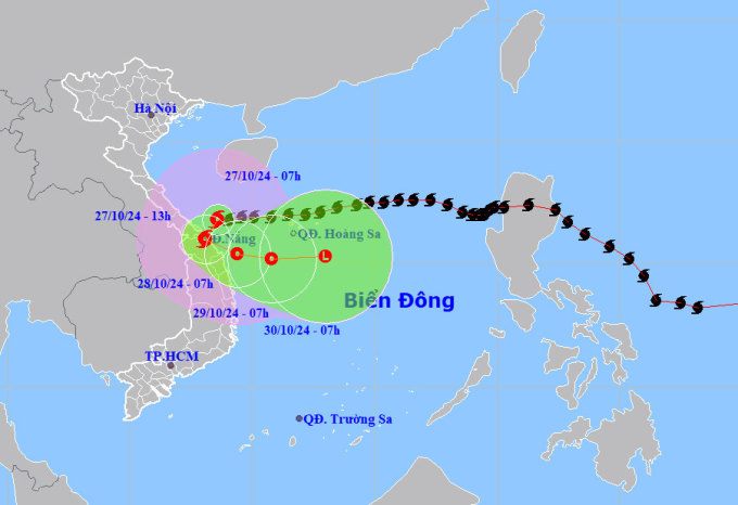 Bão Trà Mi vào Thừa Thiên Huế - Đà Nẵng - 22