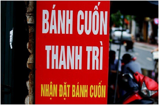 Bánh cuốn Thanh Trì bao năm vẫn đắt khách.