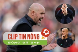 HLV Guardiola và Slot tiếc hùi hụi khi Ten Hag bị MU sa thải (Clip tin nóng)