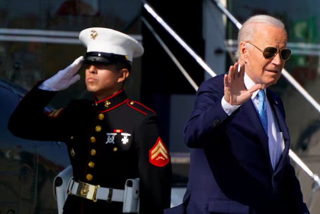 Tổng thống Mỹ Joe Biden. (Ảnh: Reuters)