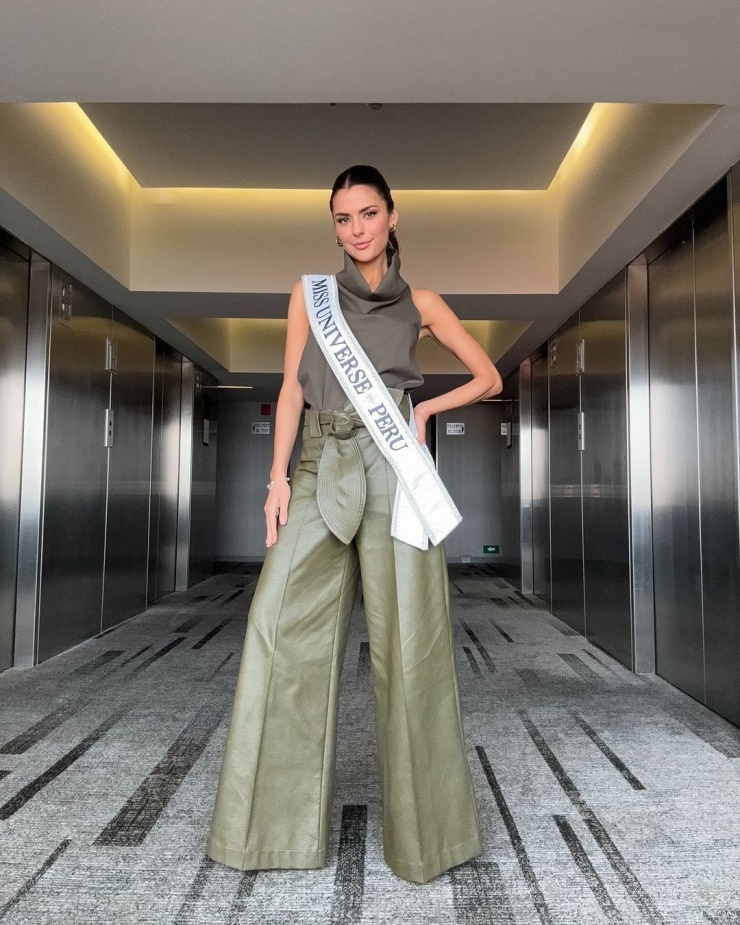 Hoa hậu Peru - Tatiana Calmell hiện là ứng viên sáng giá cho chiếc vương miện Miss Universe 2024. Cô năm nay 30 tuổi và từng đạt Á hậu 2 Hoa hậu Quốc tế 2022.