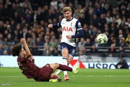 Trực tiếp bóng đá Tottenham - Man City: Bissouma cứu thua trên vạch vôi (League Cup) (Hết giờ)