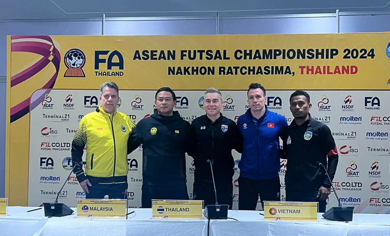 Lịch thi đấu vòng bảng với các đối thủ từ thấp lên cao với futsal Việt Nam là một thuận lợi. Ảnh: VFF.