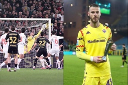 De Gea cứu thua ngoạn mục, Fiorentina hất Juventus khỏi top 4 Serie A