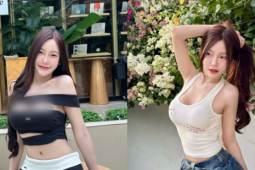 Hot girl xinh đẹp chăm khoe vòng 1 “ngộp thở” khi xuống phố