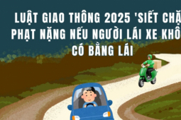 Từ 2025, phạt nặng nếu người lái xe không có bằng lái?