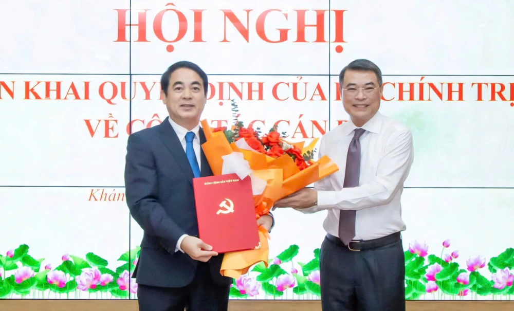 Ông Nghiêm Xuân Thành nhậm chức Bí thư Tỉnh ủy Khánh Hòa