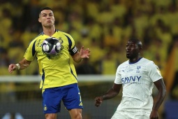 Video bóng đá Al Nassr - Al Hilal: Ronaldo gặp khó, Talisca mất hat-trick (Saudi League)