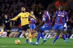 Video bóng đá Wolves - Crystal Palace: Rượt đuổi 4 bàn hấp dẫn (Ngoại hạng Anh)