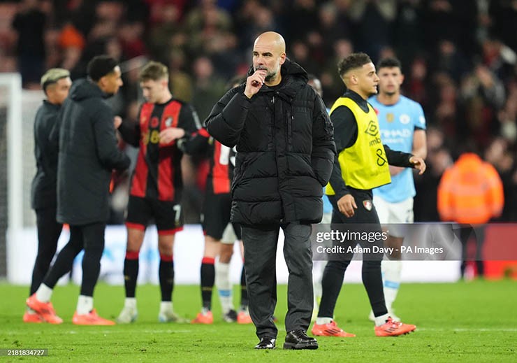 HLV Pep Guardiola âu lo cho Man City