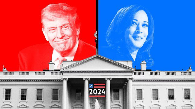 Ông Donald Trump hay bà Kamala Harris sẽ trở thành chủ nhân Nhà Trắng? Ảnh: Financial Times