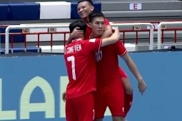 Video bóng đá futsal Việt Nam - Malaysia: Dấu ấn Văn Tú, phạt đền mở điểm (Futsal Đông Nam Á)