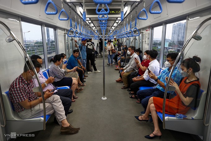 Giá vé Metro số 1 TP.HCM: 6.000-20.000 đồng tùy quãng đường