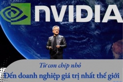 Con đường Jensen Huang kiến tạo Nvidia thành công ty hơn 3 nghìn tỷ USD, vượt mặt cả ông lớn Apple