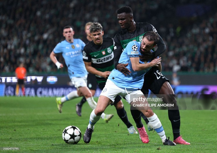 Sporting đã phong tỏa được các ngôi sao bên phía Man City